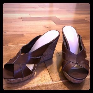 Mossimo Brown wedges